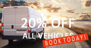 20% Off ALL VEHICLES