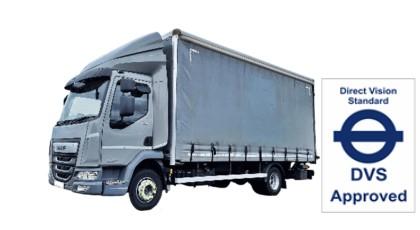 7.5 Tonne Curtain Side Truck